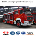 6ton HOWO Dry Powder Foam Water Fire Truck Euro3